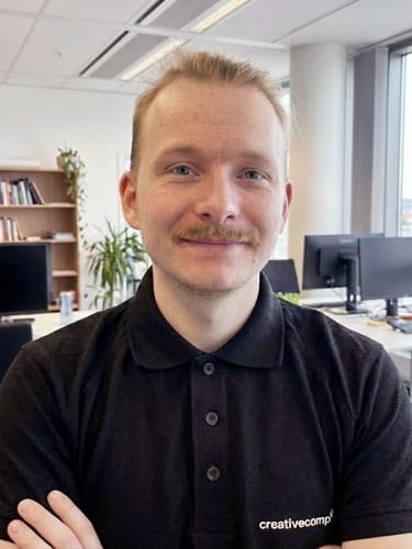 Michał, Cybersecurity Engineer w Creative Comp