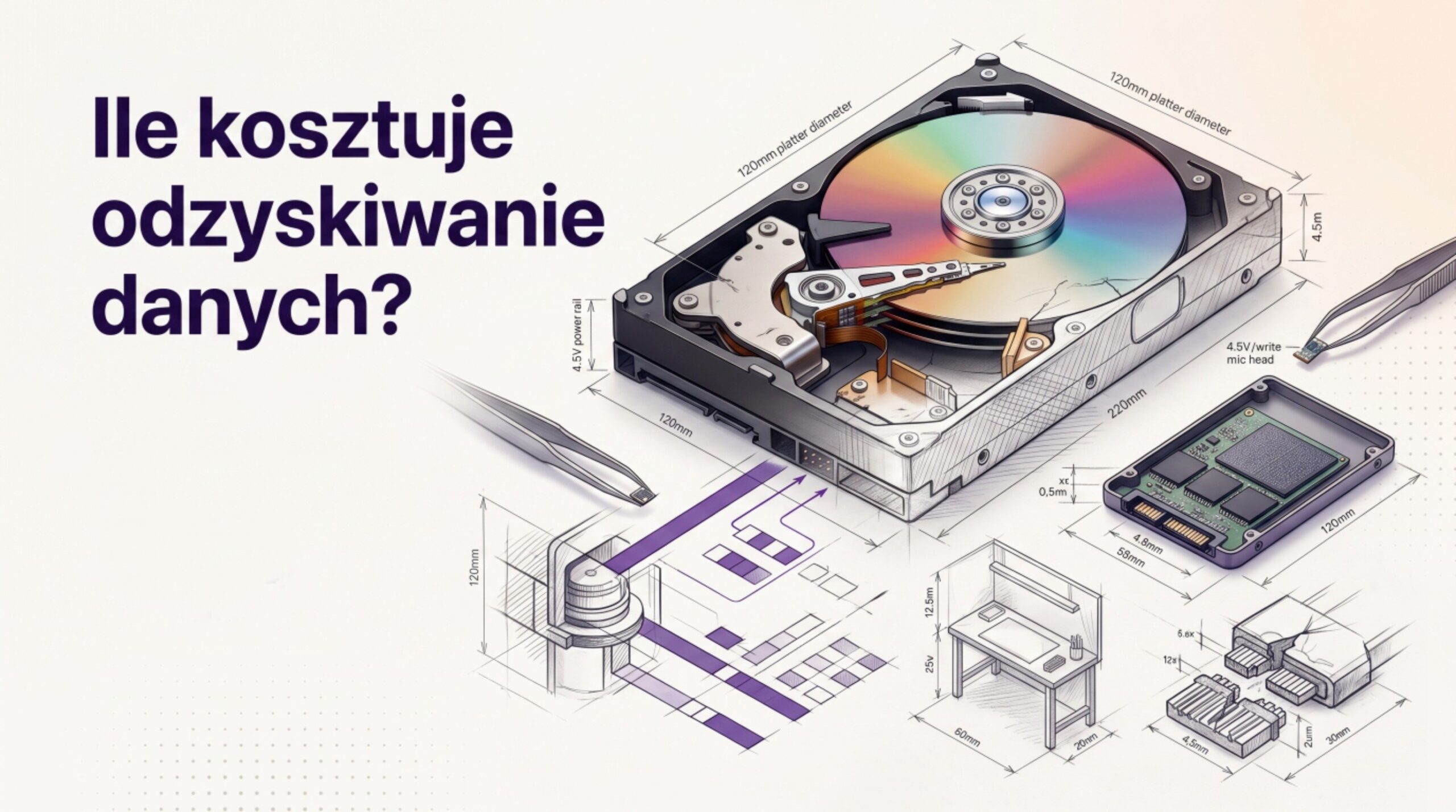 Ile kosztuje odzyskiwanie danych